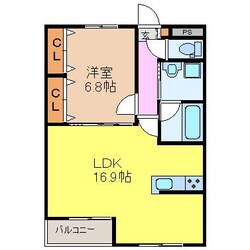 レジデンスアルタⅡの物件間取画像